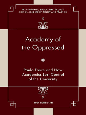 cover image of Academy of the Oppressed
